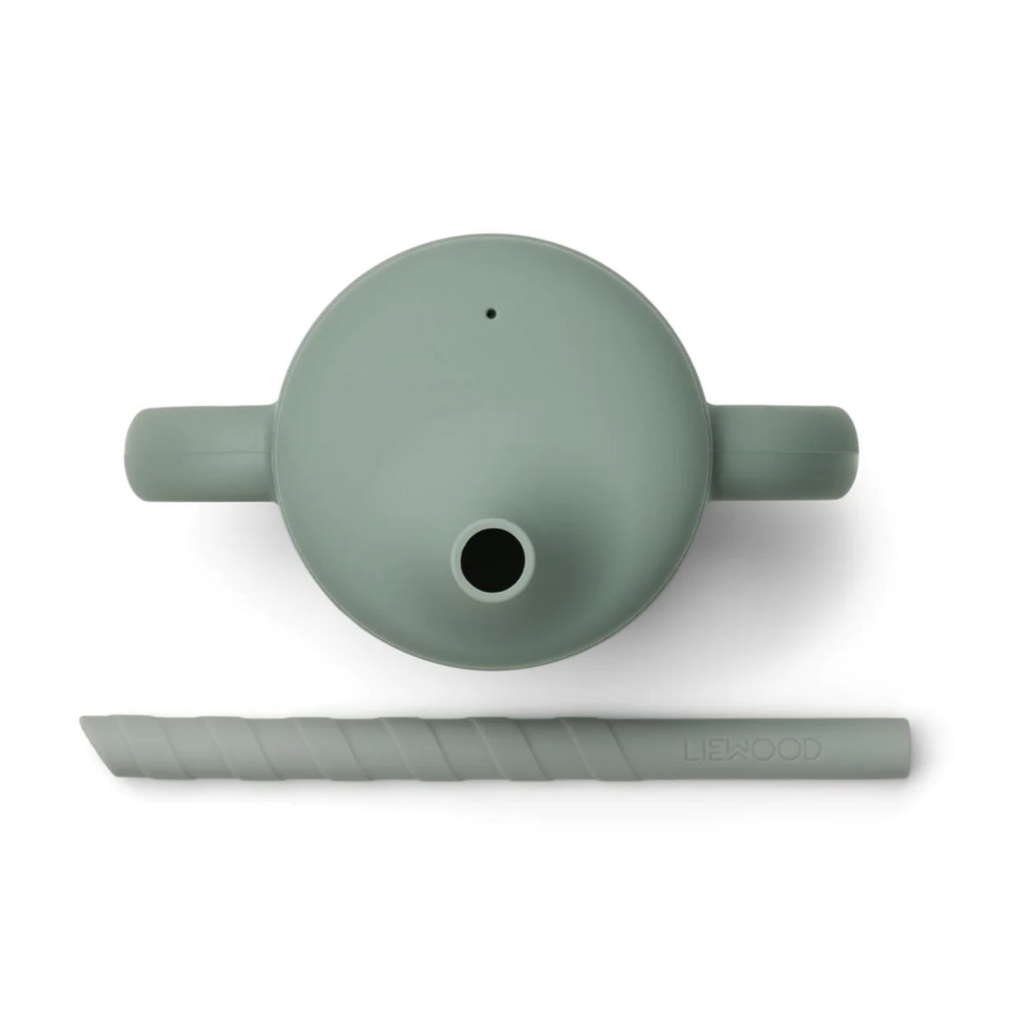 Liewood Cameron Sippy Cup - Faune Green/Dove Blue Mix