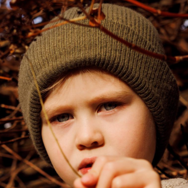 MP Denmark Helsinki Beanie Ivy Green (Wool/Cashmere mix)