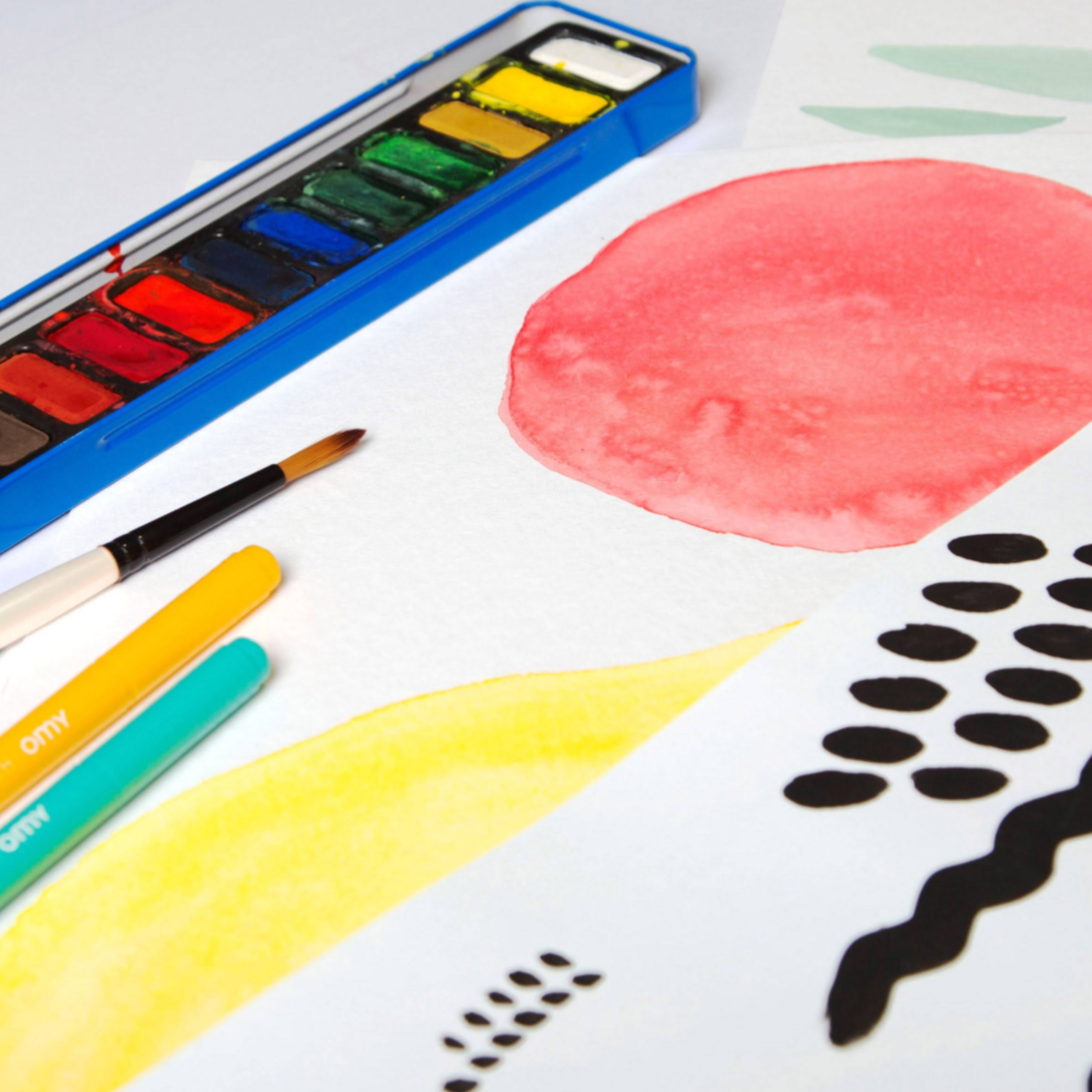 OMY Paintbox Watercolour Kit