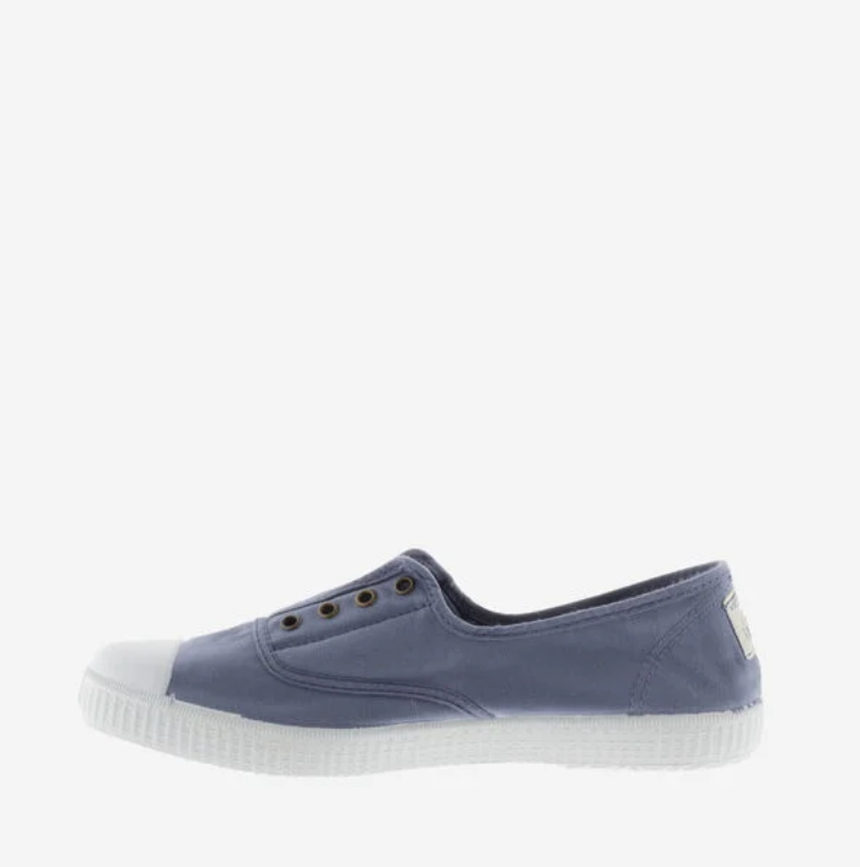 Victoria 1915 Canvas Elastic Plimsoll Blue Azul