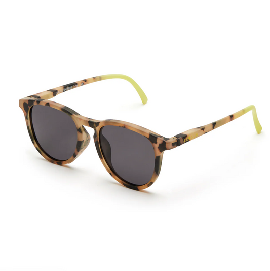 LEOSUN KIDS POLARIZED SUNGLASSES 3+ YEARS - OLI | TORTOISE / NEON
