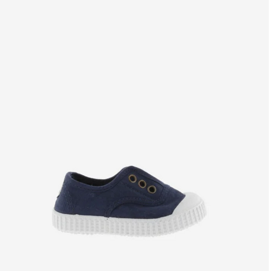 Victoria 1915 Canvas Elastic Plimsoll Marino Navy