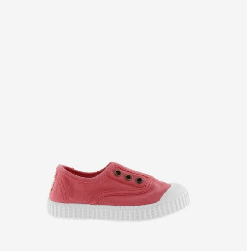 Victoria 1915 Canvas Elastic Plimsoll Coral