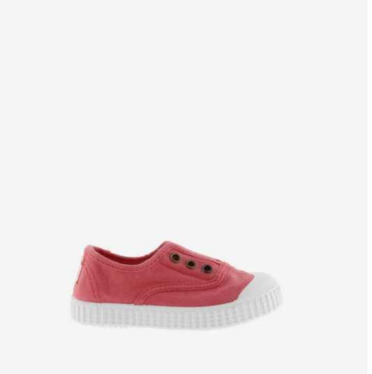 Victoria 1915 Canvas Elastic Plimsoll Coral
