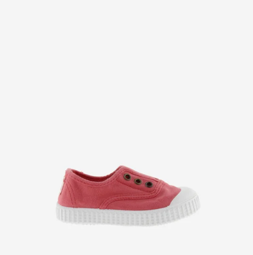 Victoria 1915 Canvas Elastic Plimsoll Coral