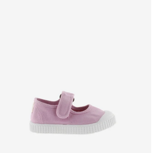 VICTORIA 1915 DREC® RECYCLED CANVAS MARY JANES PETALO