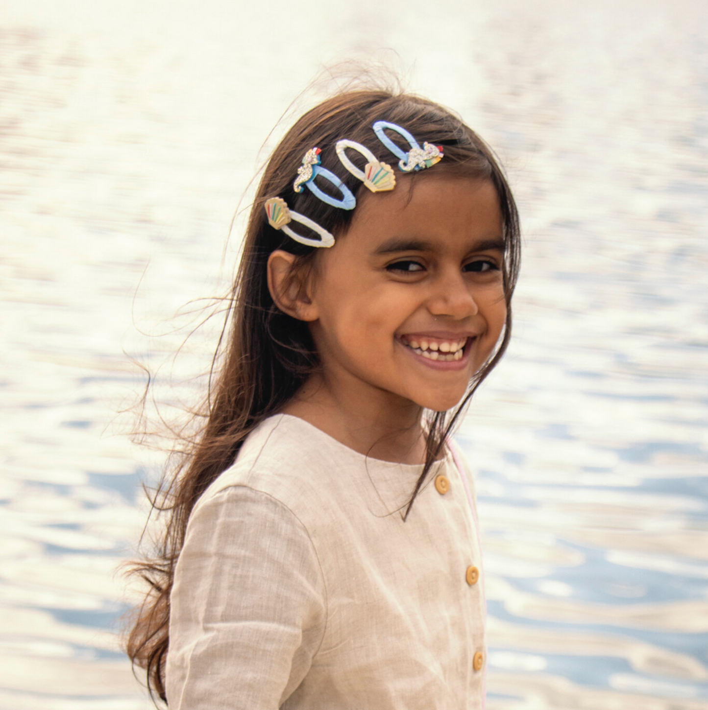 Rockahula Rainbow Shell Clips