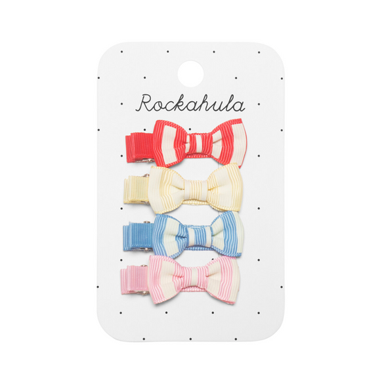 Rockahula Vintage Seaside Mini Bow Clips