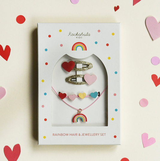 Rockahula Vintage Rainbow Hair & Jewellery Set