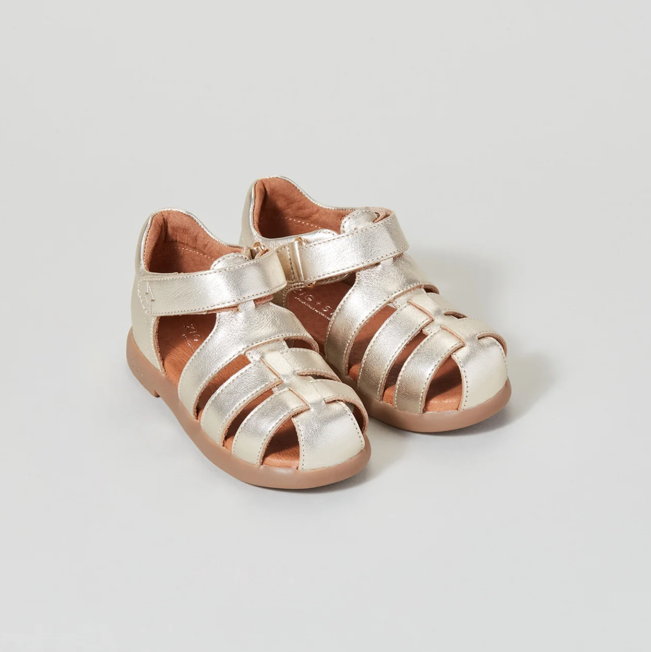 ZIG AND STAR COSMIC INFANT CLOSED-TOE KIDS' SANDAL GOLD DUST