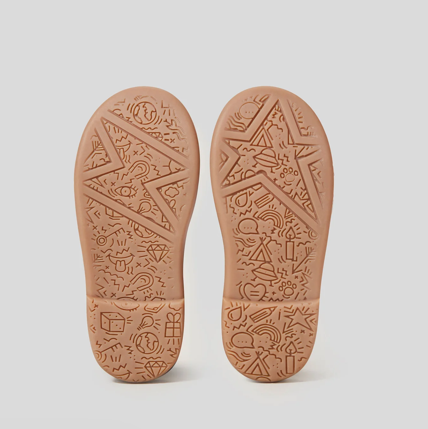 ZIG AND STAR COSMIC INFANT CLOSED-TOE KIDS' SANDAL GOLD DUST