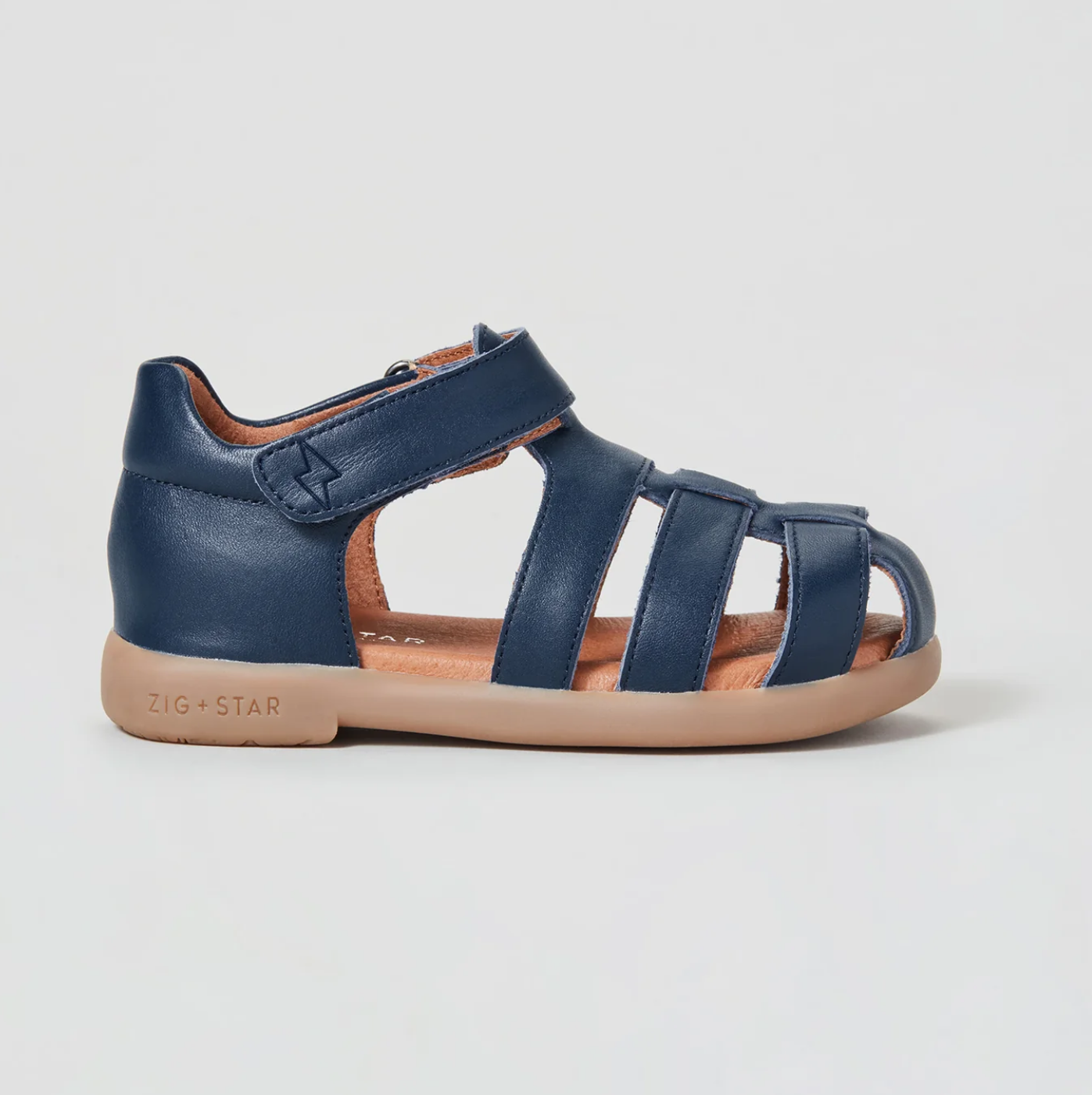 ZIG AND STAR COSMIC INFANT CLOSED-TOE KIDS' SANDAL NAVY