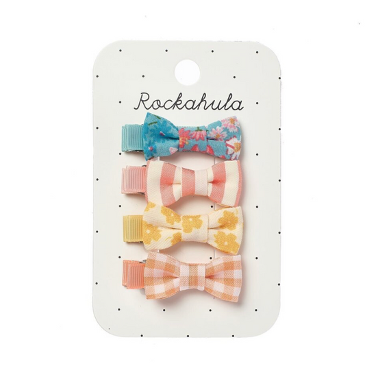 Rockahula Heidi Floral Mini Bow Clip Set