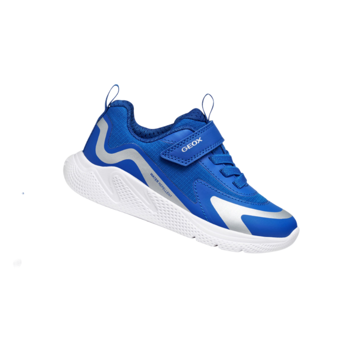 GEOX J Sprintye Royal Blue Mesh Trainer