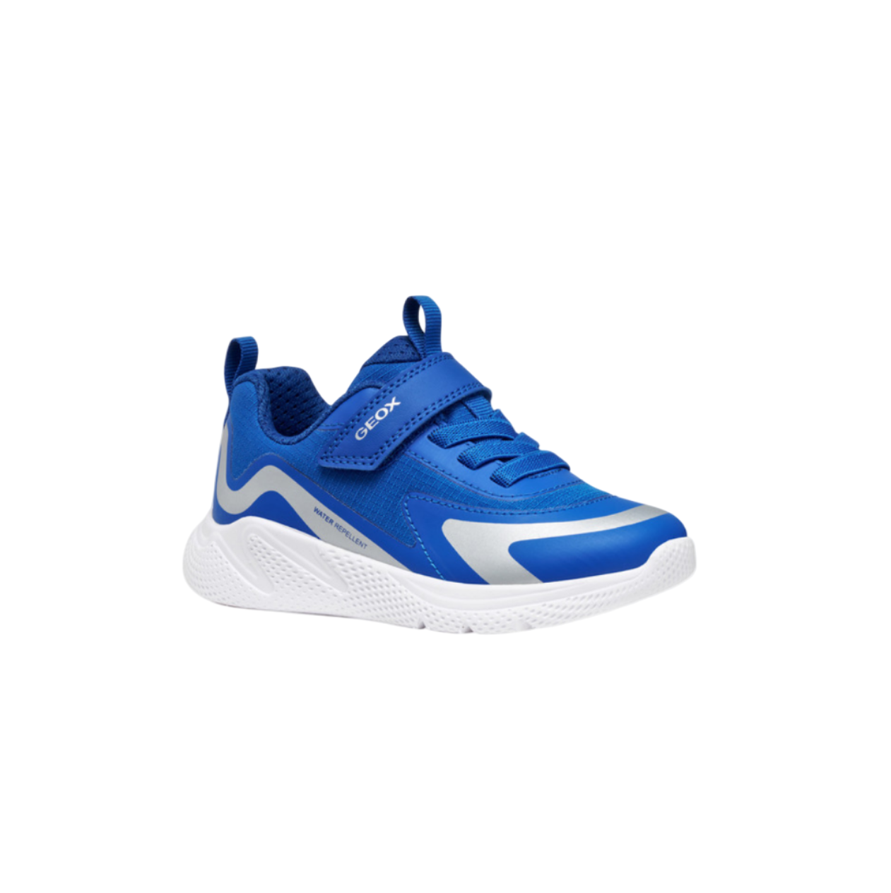 GEOX J Sprintye Royal Blue Mesh Trainer