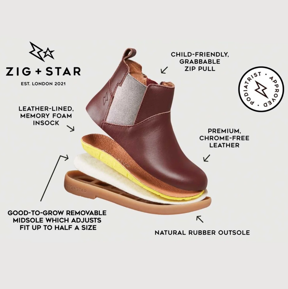 Zig & Star Rockit Boot Hot Pink