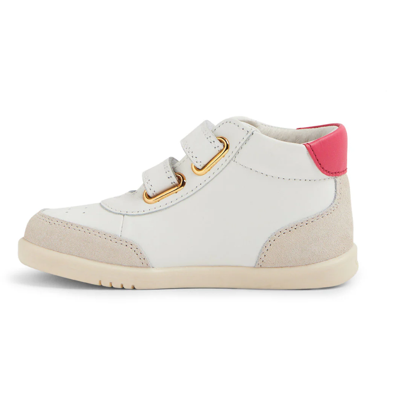 BOBUX CHAMP HIGH TRAINER - CHALK- RAD RASPBERRY