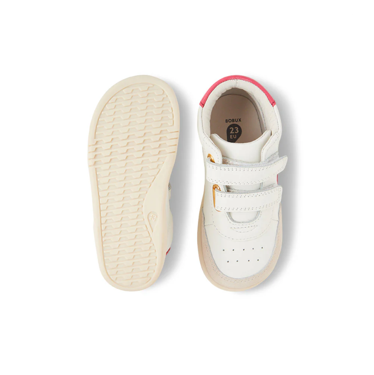 BOBUX CHAMP HIGH TRAINER - CHALK- RAD RASPBERRY