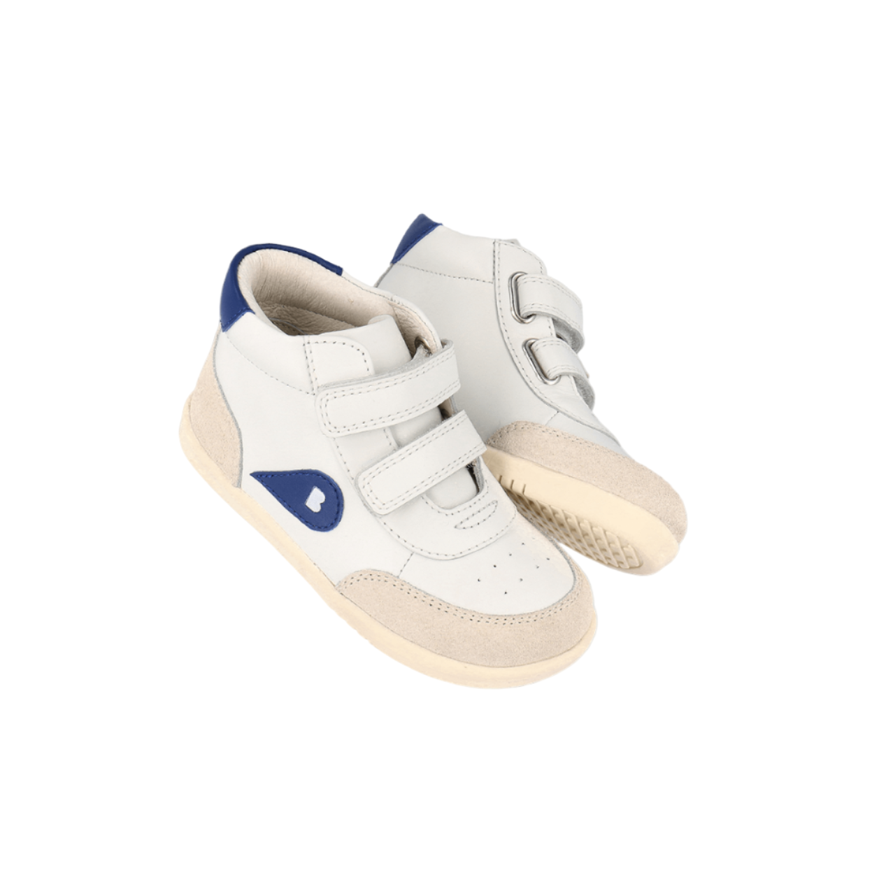 BOBUX CHAMP HIGH TRAINER - CHALK- GENTAIN BLUE
