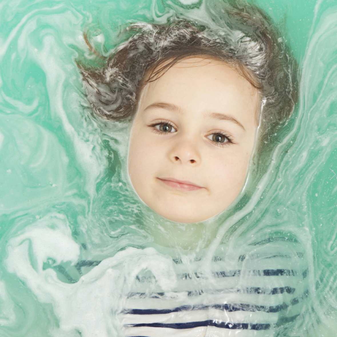 Nailmatic Kids Foaming and Coloured Bath Salts Lagoon
