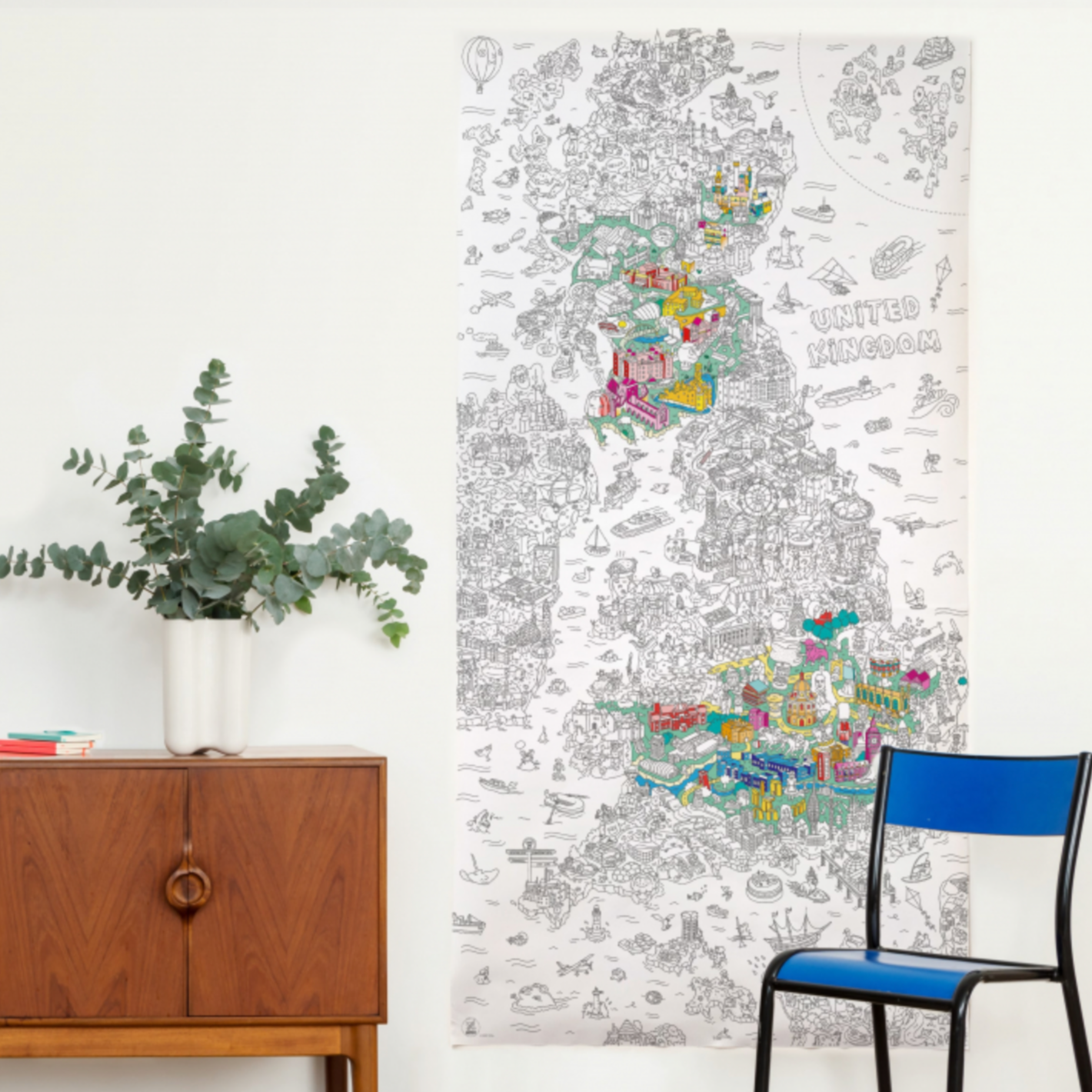 OMY UK - XXL Colouring Poster