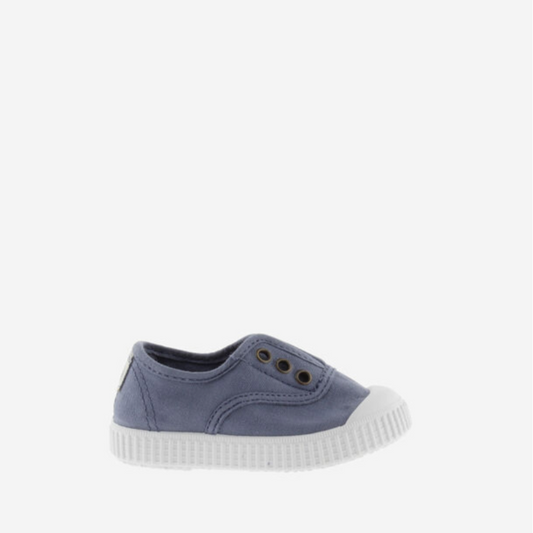 Victoria 1915 Canvas Elastic Plimsoll Blue Azul