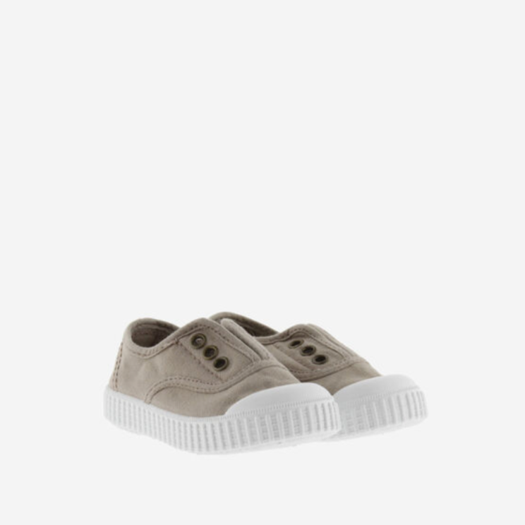 Victoria 1915 Canvas Elastic Plimsoll Beige
