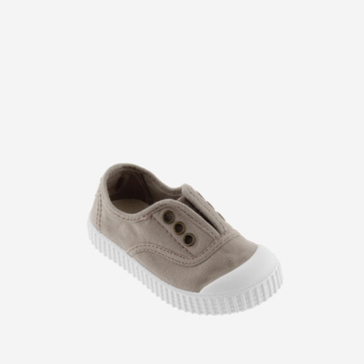 Victoria 1915 Canvas Elastic Plimsoll Beige