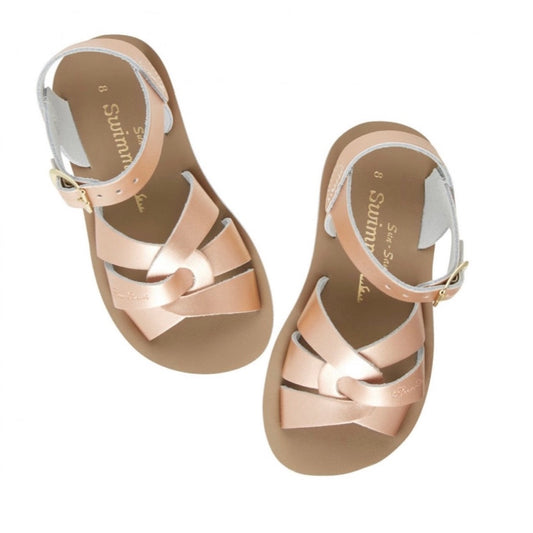 Saltwater Swimmer Sandals Rose Gold