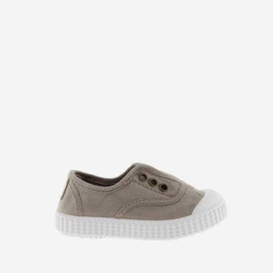 Victoria 1915 Canvas Elastic Plimsoll Beige