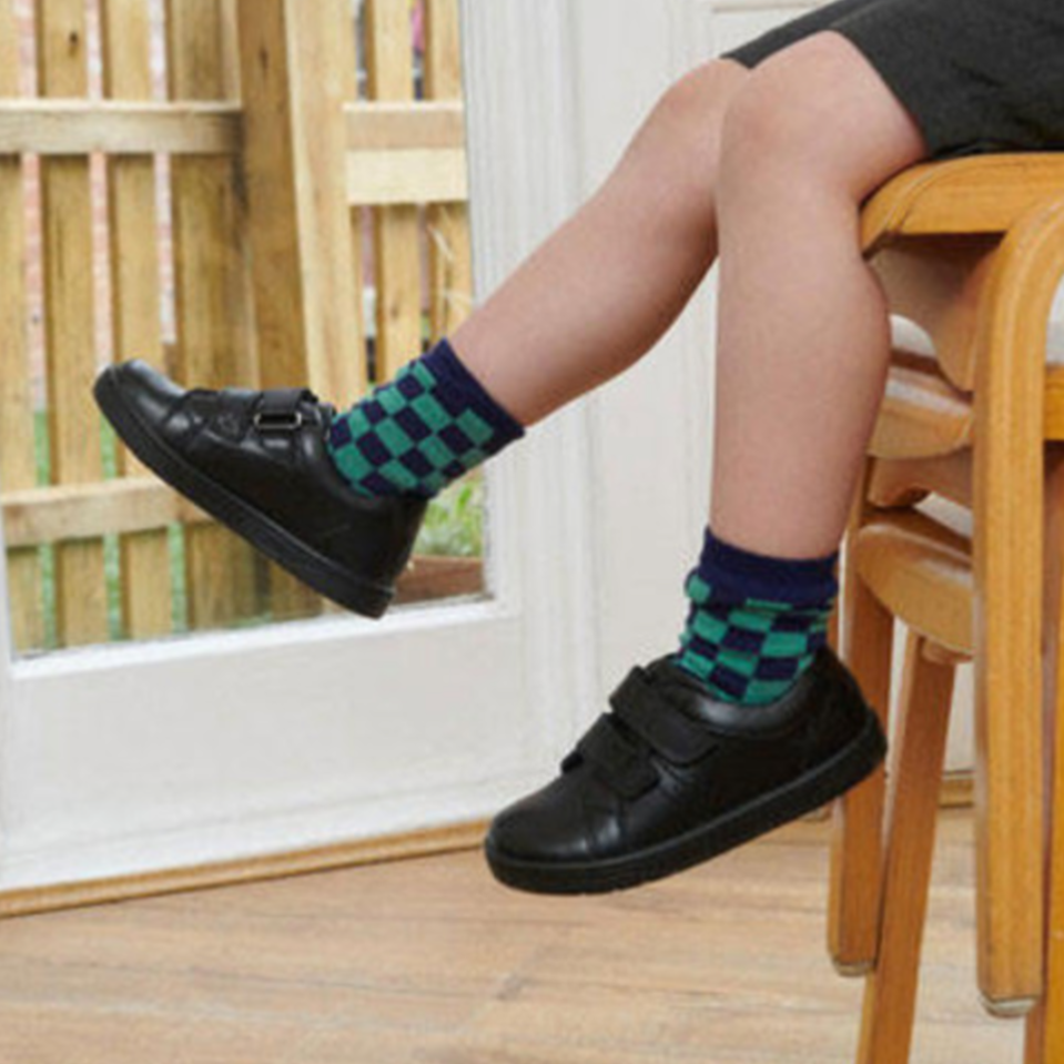 Start-Rite Explore Black School Shoes