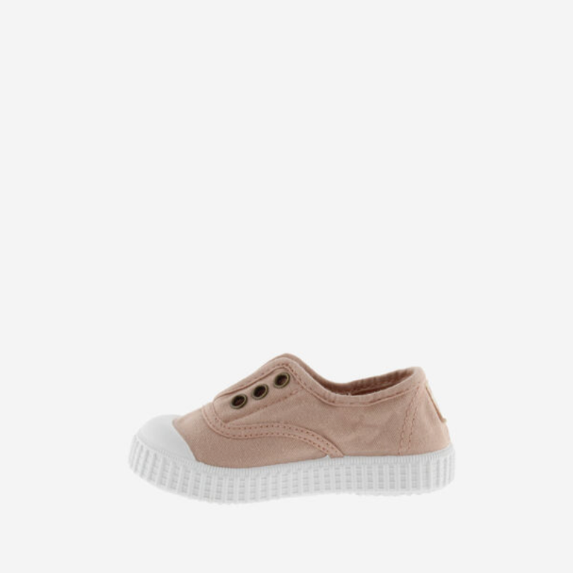 Victoria 1915 Canvas Elastic Plimsoll Ballet Pink