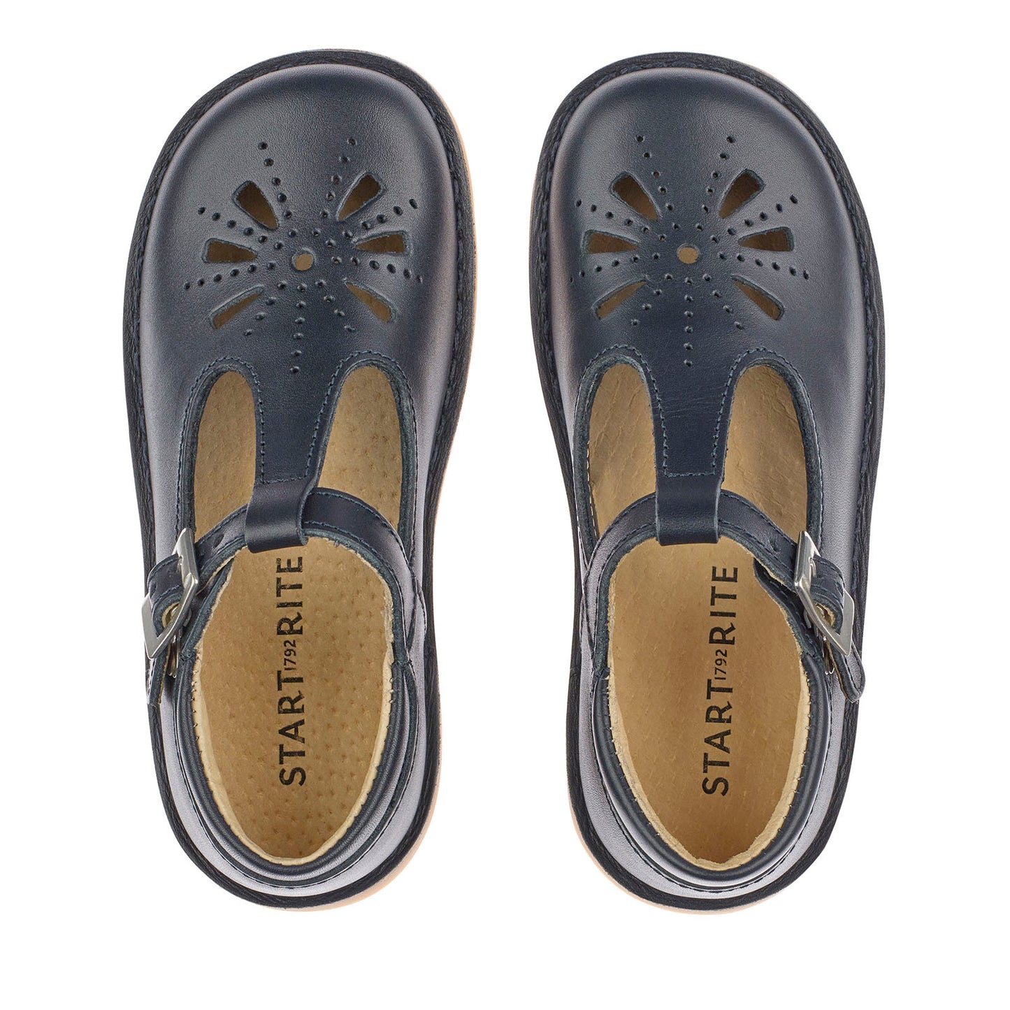 Start-Rite Lottie Navy School Shoes