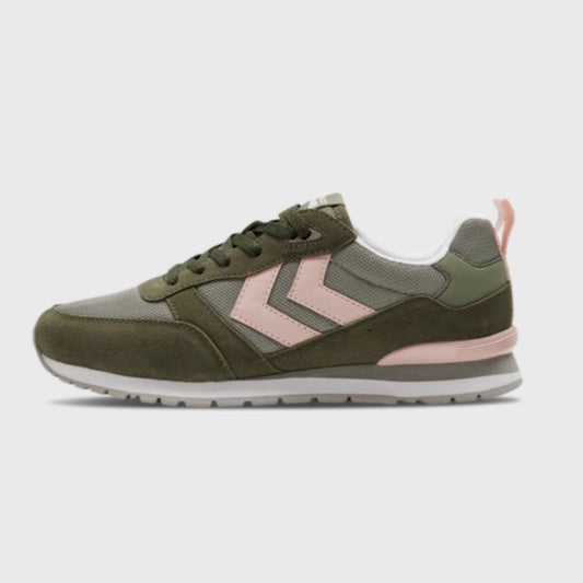 Hummel Monaco 86 Olive Trainers