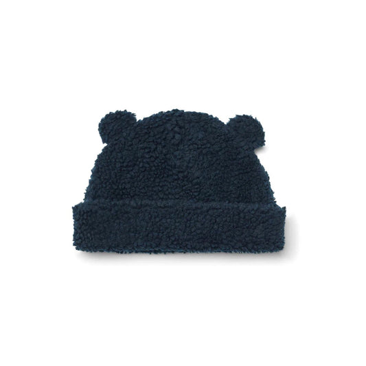 Liewood Bibi Pile Beanie Hat Midnight Navy