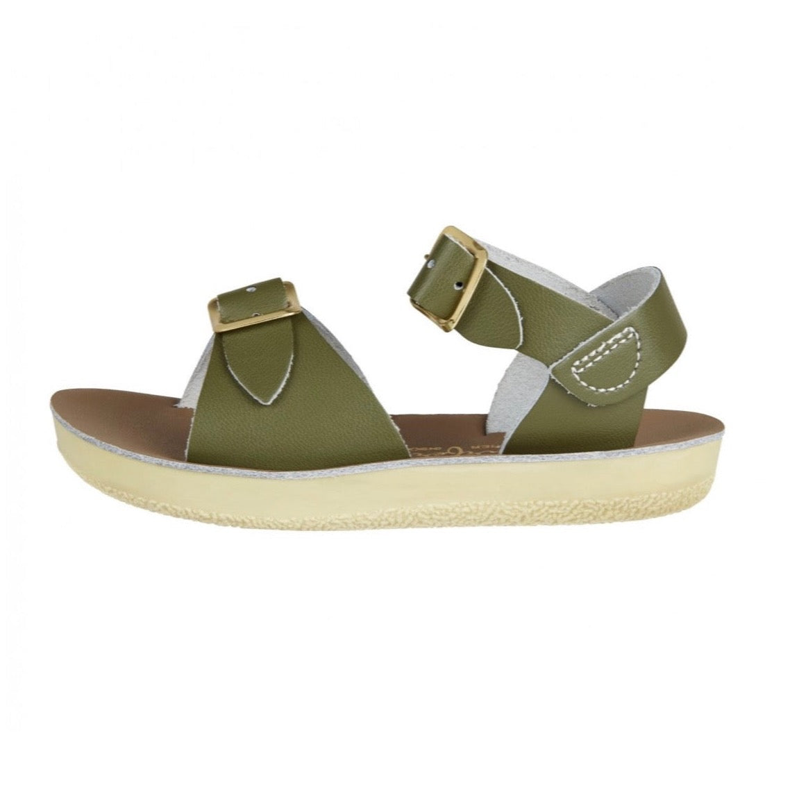 Saltwater Surfer Sandals Olive Kids Sandals