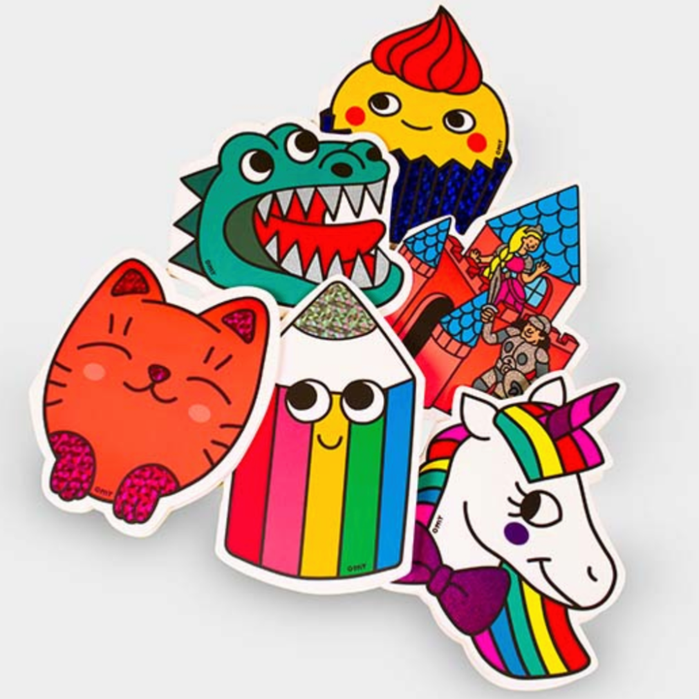 OMY Magic - Sticker Shape Notebook