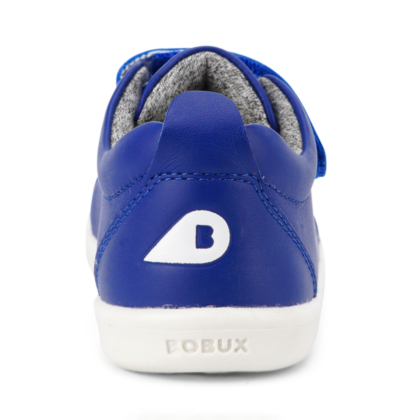 Bobux Grass Court Blueberry Leather Trainers