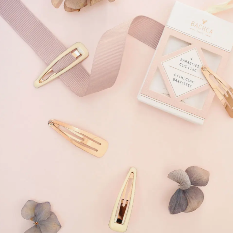 Bachca Clic Clac Hair Clips X4