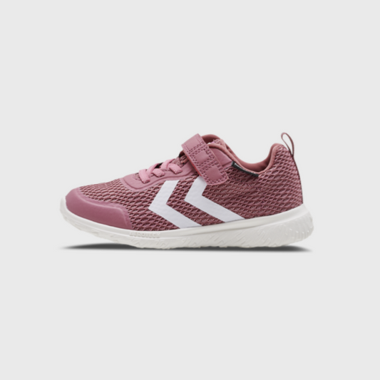 Hummel Actus Recycled Tex JNR Deco-Rose Trainers