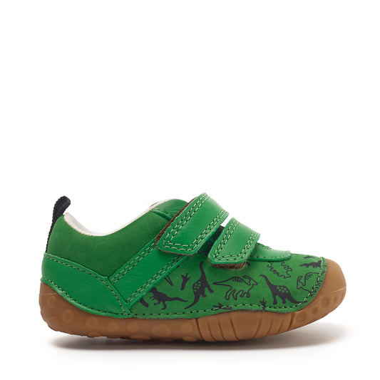 Start-Rite Roar Pre-Walkers With Jurassic Print