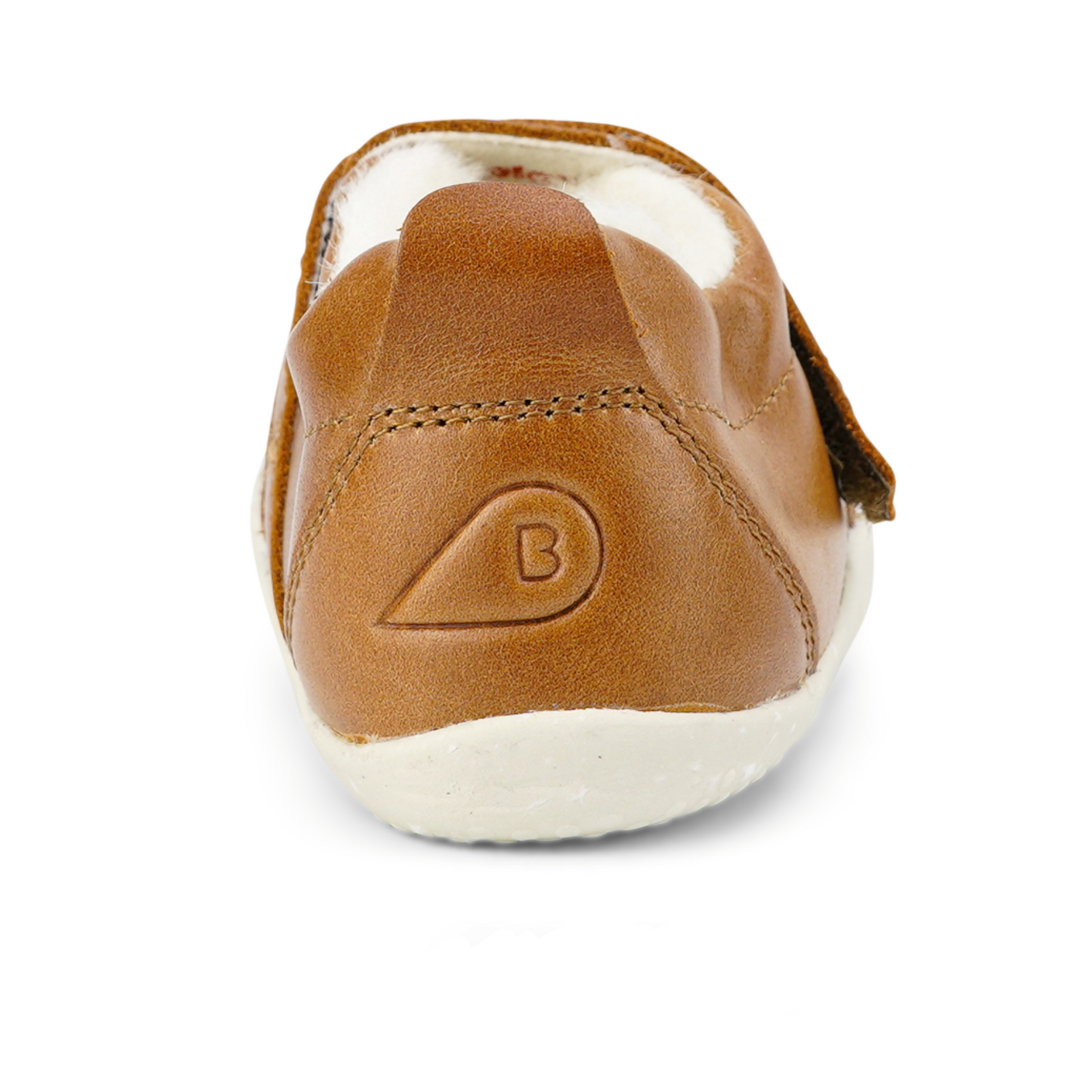 Bobux Marvel Arctic Caramel lined Leather Shoes