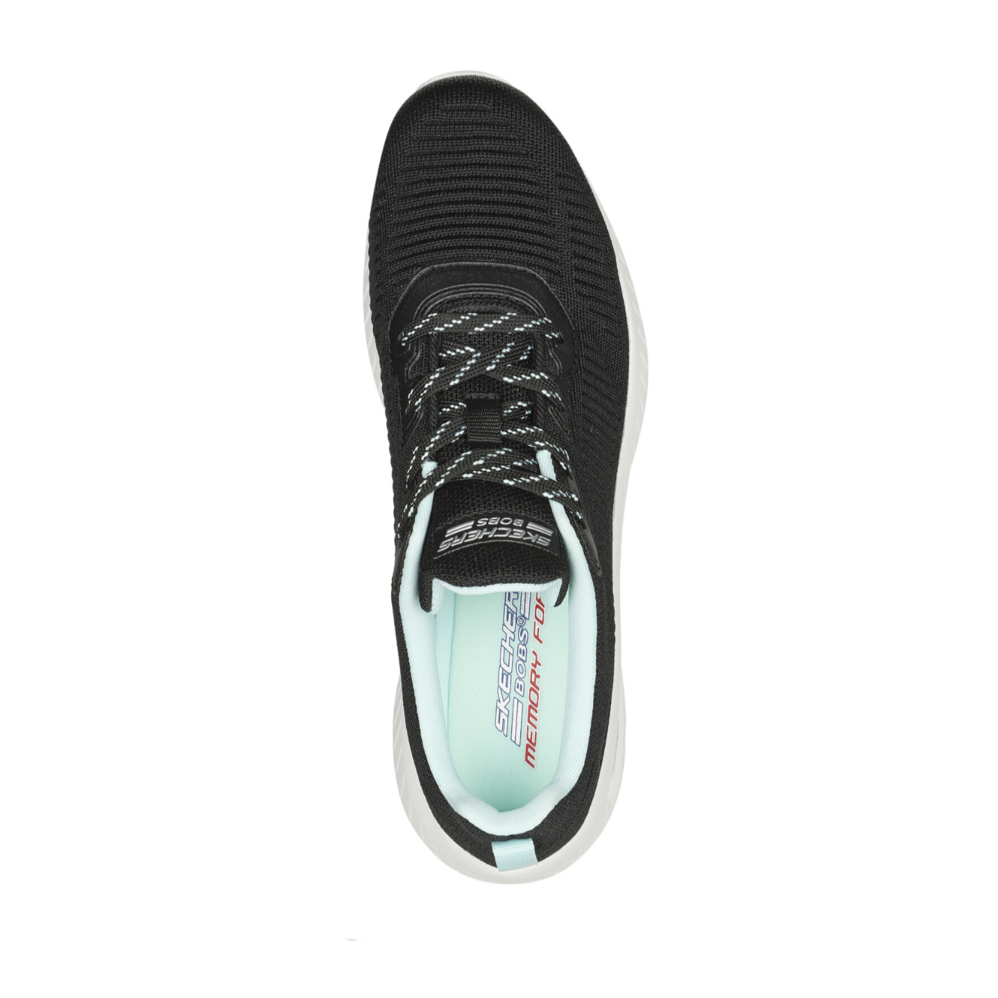 Sketchers Squad Air - Sweet Encounter Adult Trainers Black/Mint