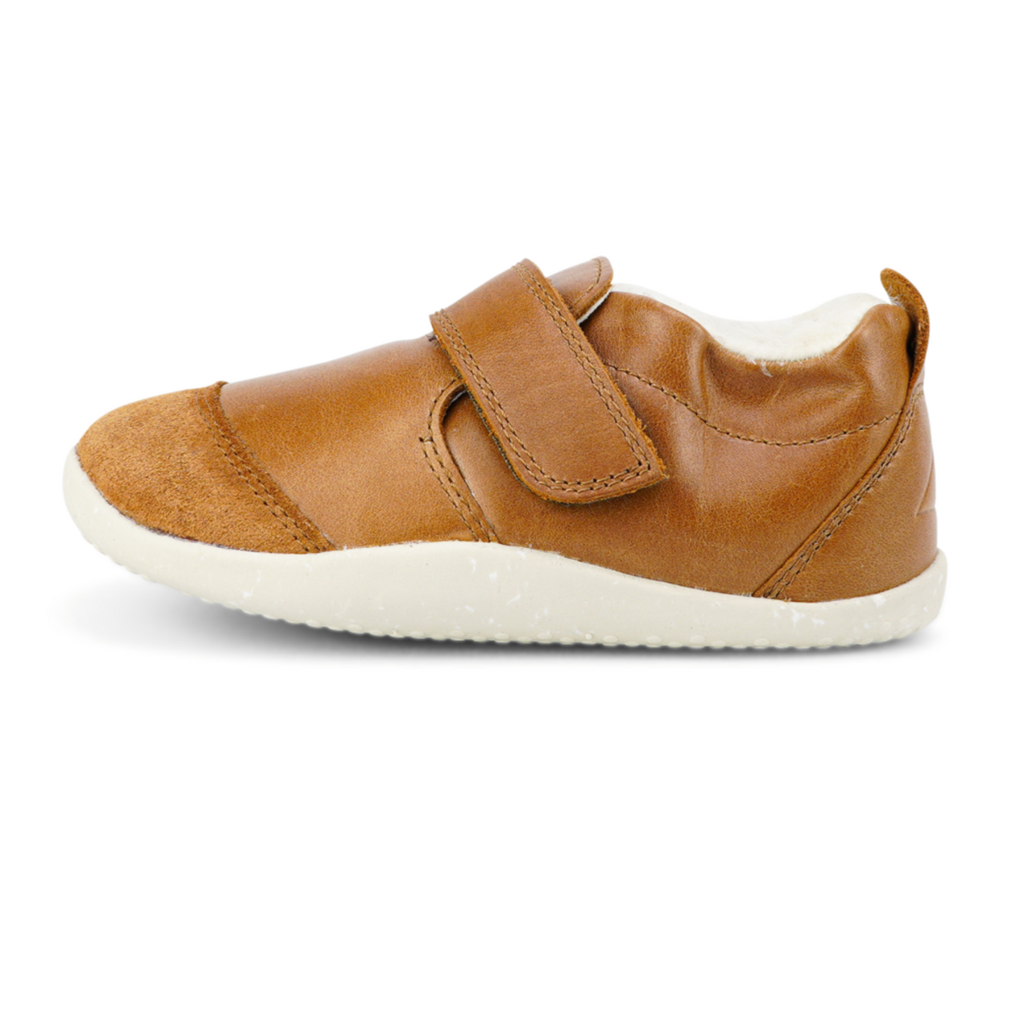 Bobux Marvel Arctic Caramel lined Leather Shoes