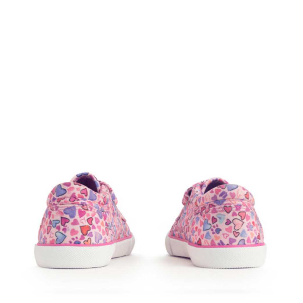 Start-rite Loveheart Pink Canvas