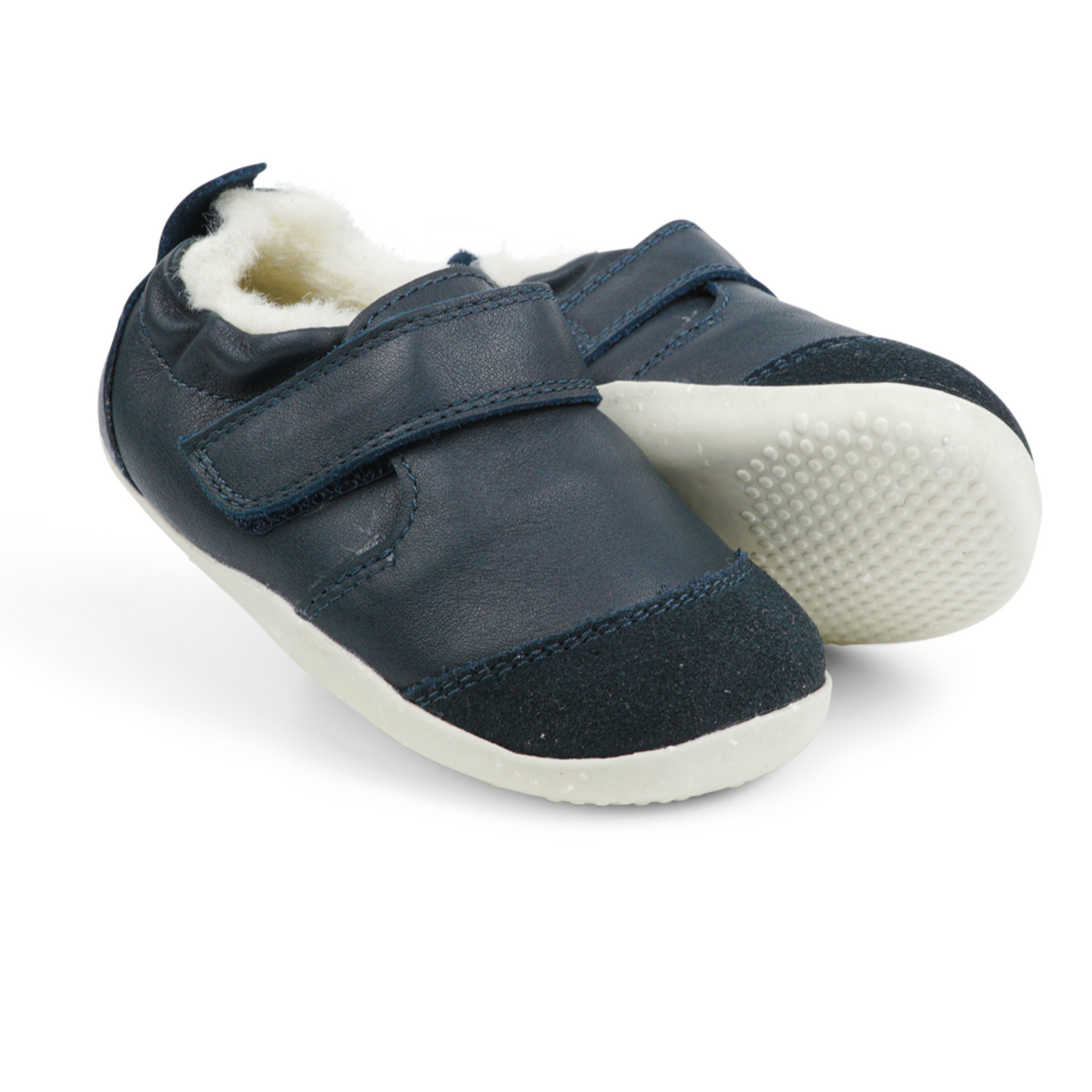 Bobux Marvel Arctic Navy Lined Leather Shoes