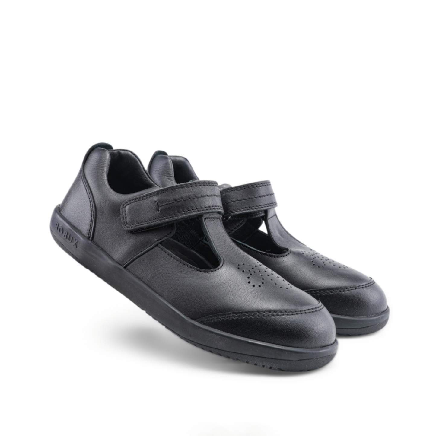 Bobux Brave Black Leather School Shoes