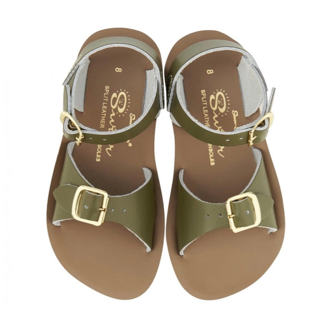 Saltwater Surfer Sandals Olive