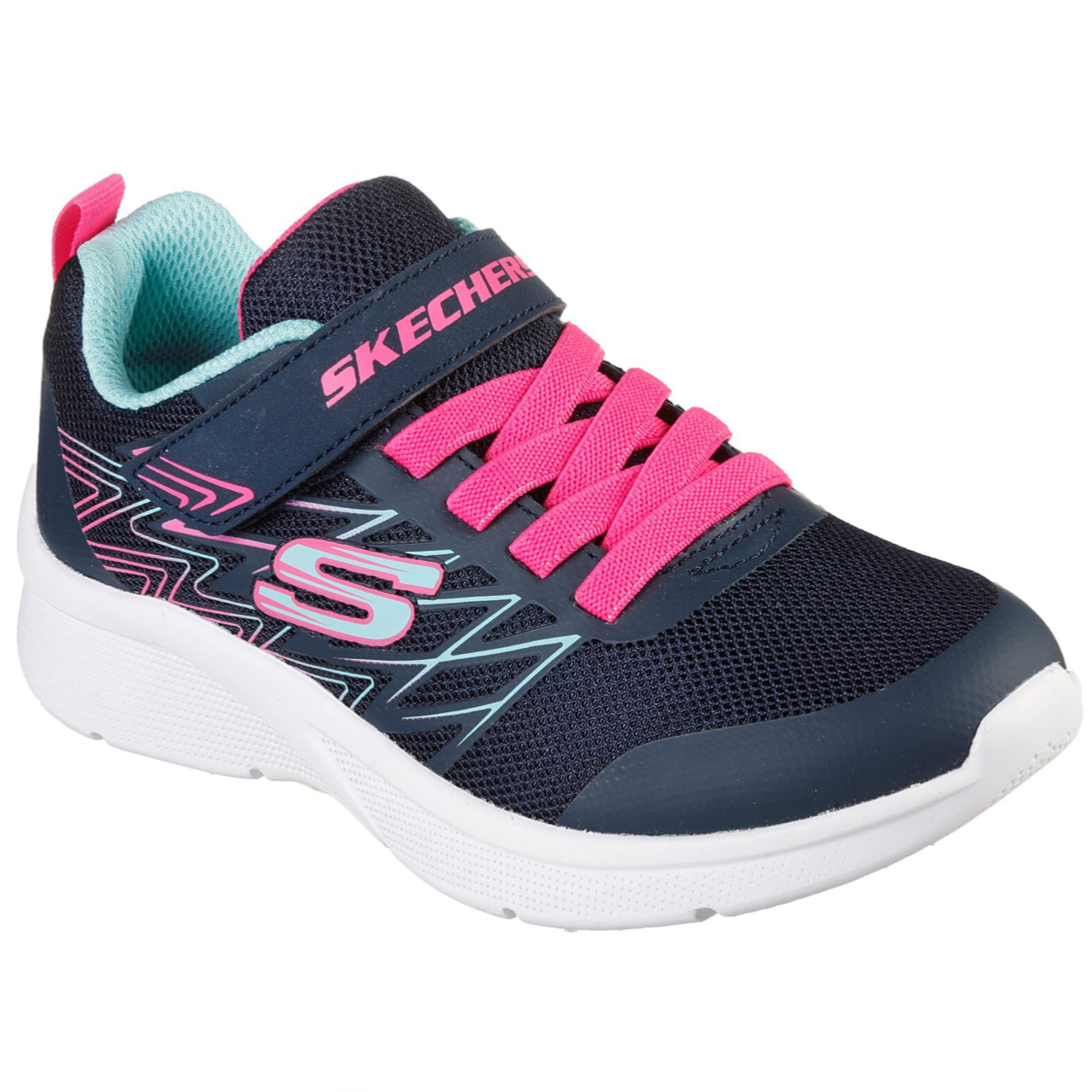 Skechers Bold Delight Navy Trainers