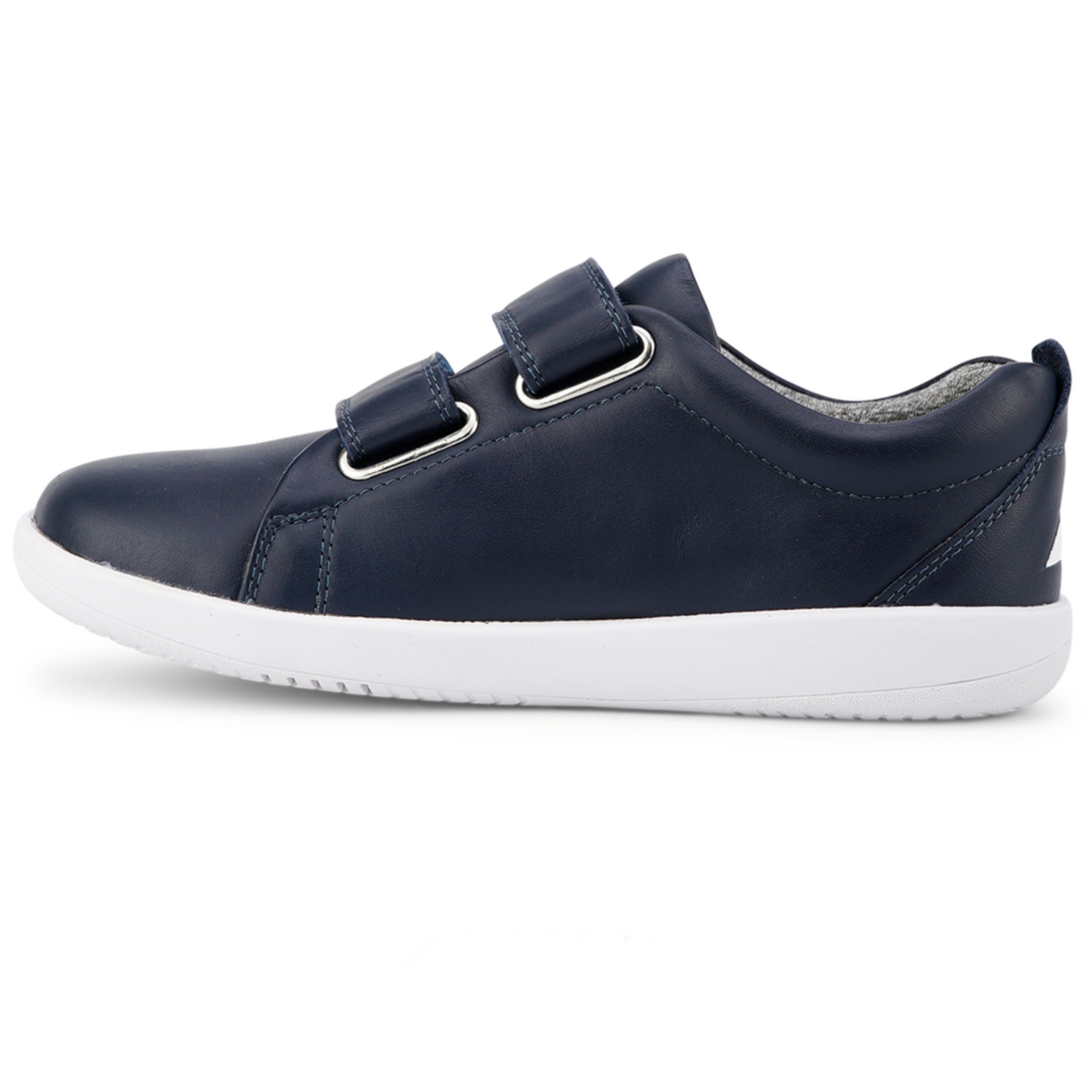Bobux Grass Court Navy Leather Trainers